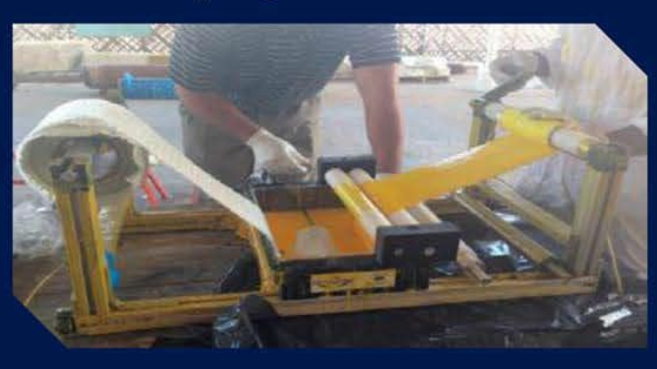 4-APLICACIÓN DE FIBRA IMPREGNADA